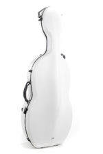 GEWA PURE POLYCARBONATE 4.6 - violončelės dėklas, 4/4 white Rolly