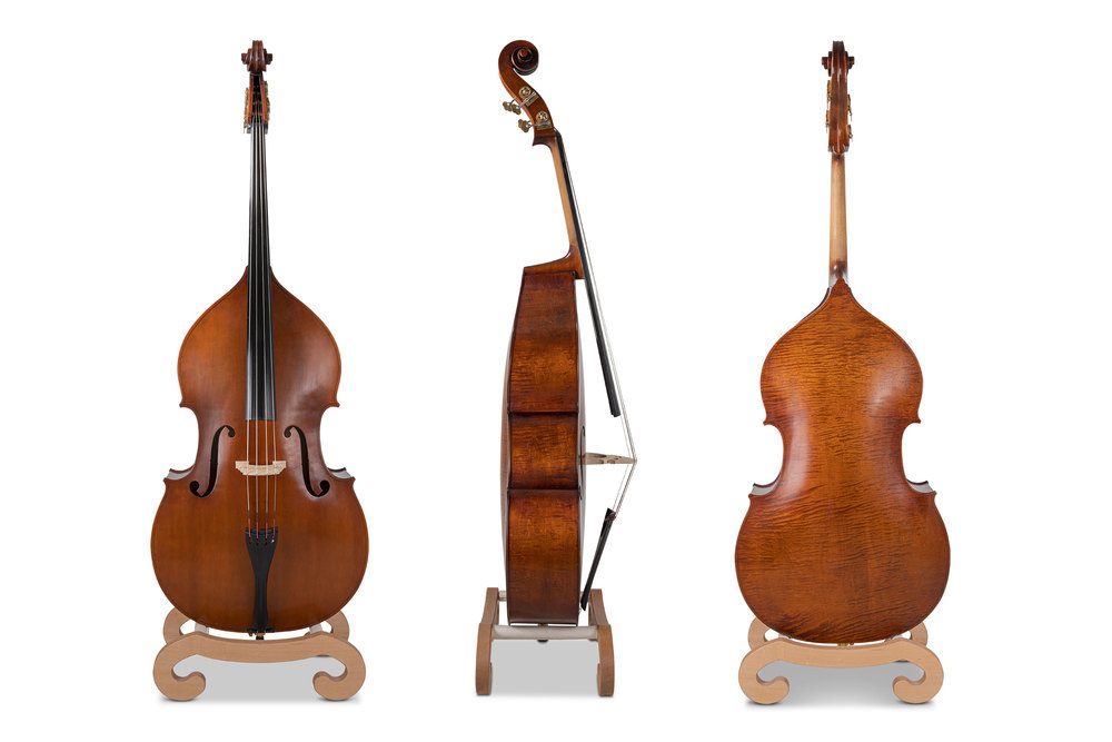104651.jpg GEWA Premium Line Laminated Model - kontrabosas 3/4 (paruoštas groti) - Image 1