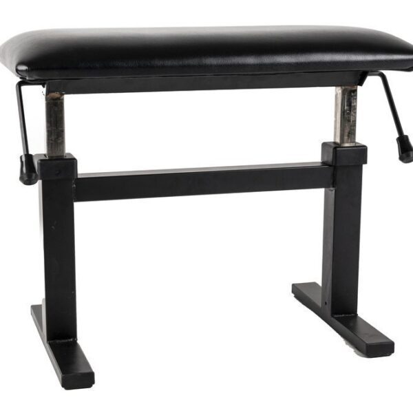 GEWA Autolift XL - pianino suoliukas, Cover black synthetic leather