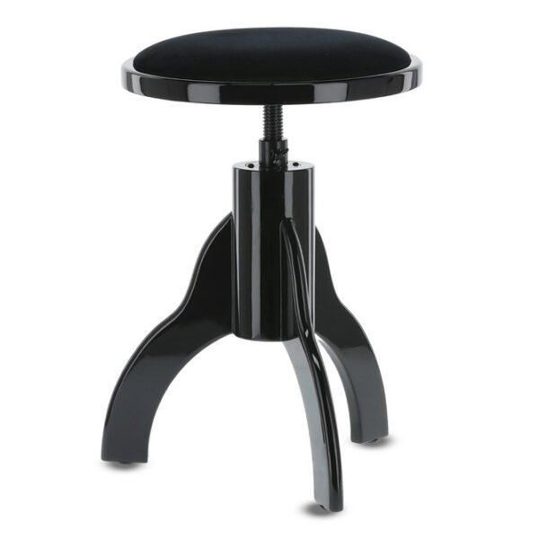 GEWA Piano Chair Deluxe, juodas blizgus