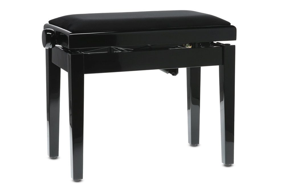 115216.jpg GEWA Deluxe Autolift - pianino suoliukas, juodas blizgus - Image 1