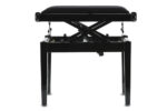 GEWA Deluxe Autolift - pianino suoliukas, juodas blizgus - Image 5