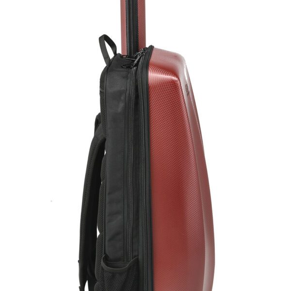 GEWA Rucksack for Space - dėklas smuikui, Red 4/4 - 3/4