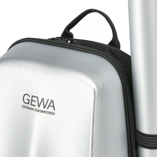 GEWA Rucksack for Space - dėklas smuikui, Silver 4/4 - 3/4