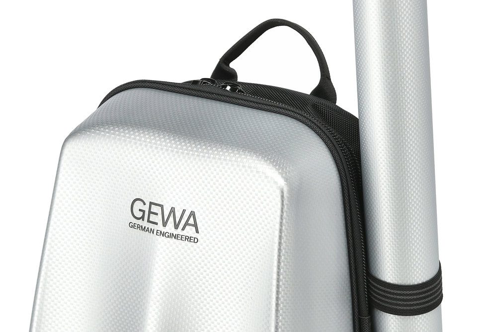 123322.jpg GEWA Rucksack for Space - dėklas smuikui, Silver 4/4 - 3/4 - Image 1