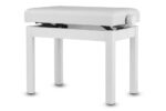 GEWA PURE Student - pianino suoliukas, baltas matinis - Image 3
