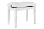 GEWA Deluxe Vinyl - pianino suoliukas, White highgloss - Image 5