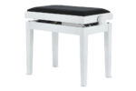 GEWA Deluxe - pianino suoliukas, White high gloss - Image 3