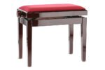GEWA Deluxe - pianino suoliukas, Mahogany highgloss