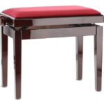 GEWA Deluxe - pianino suoliukas, Mahogany highgloss