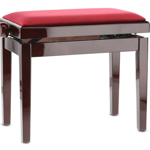 GEWA Deluxe - pianino suoliukas, Mahogany highgloss