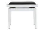 GEWA Deluxe - pianino suoliukas, White high gloss - Image 2