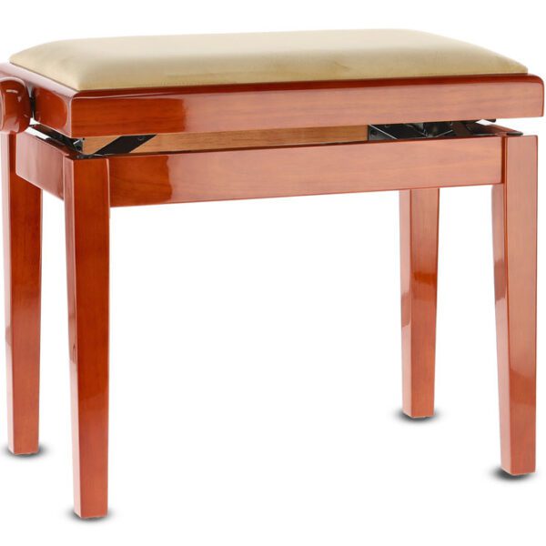 GEWA Deluxe - pianino suoliukas, Cherry tree highgloss
