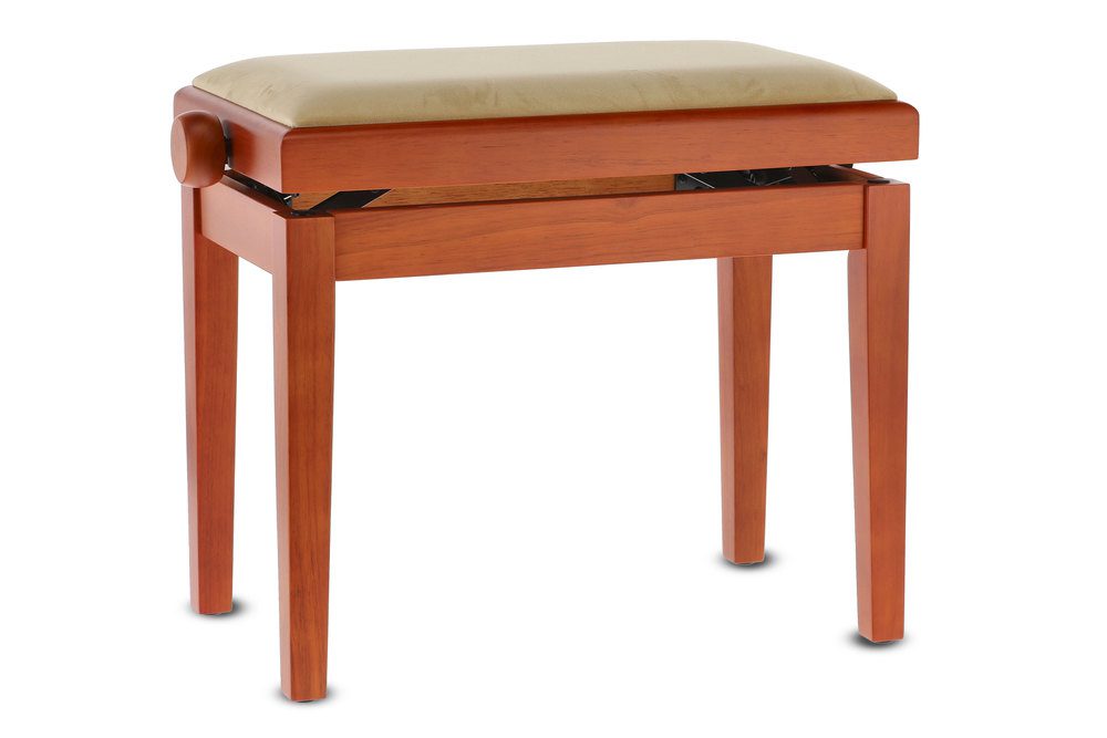 138158.jpg GEWA Deluxe - pianino suoliukas, Cherry tree matt - Image 1