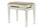 GEWA Deluxe - pianino suoliukas, Ivory high gloss - Image 3