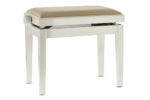 GEWA Deluxe - pianino suoliukas, Ivory high gloss