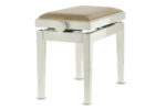 GEWA Deluxe - pianino suoliukas, Ivory high gloss - Image 5