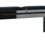 GEWA Deluxe Double - pianino suoliukas, juodas blizgus