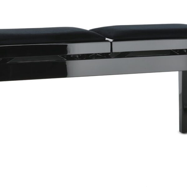 GEWA Deluxe Double - pianino suoliukas, juodas blizgus