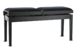 GEWA Deluxe Double - pianino suoliukas, juodas matinis