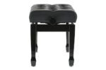GEWA Deluxe XL Black high gloss - pianino suoliukas, Black cover - Image 4