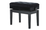 GEWA Deluxe Compartment - pianino suoliukas, juodas matinis - Image 3
