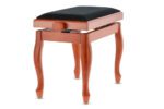 GEWA Deluxe Classic - pianino suoliukas, vyšnios matinis - Image 5