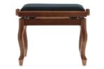 GEWA Deluxe Classic - pianino suoliukas, riešuto matinis - Image 2