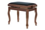 GEWA Deluxe Classic - pianino suoliukas, riešuto matinis - Image 3