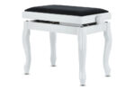 GEWA Deluxe Classic - pianino suoliukas, White highgloss - Image 3