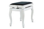 GEWA Deluxe Classic - pianino suoliukas, baltas matinis - Image 5