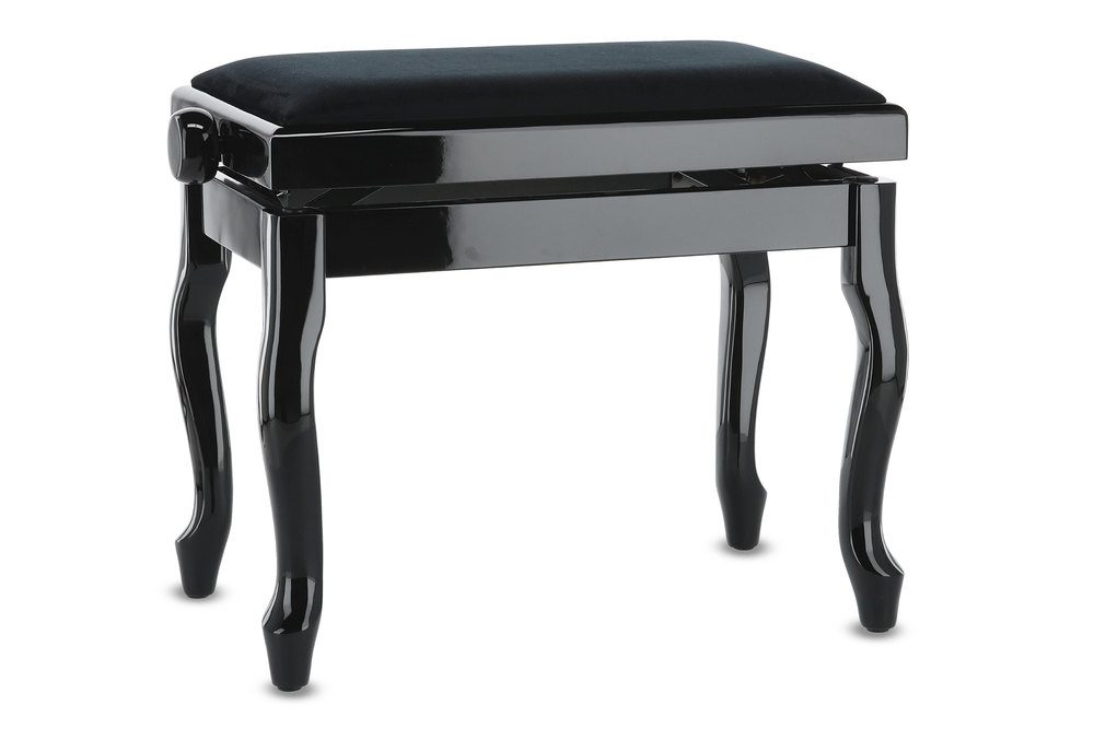 138509.jpg GEWA Deluxe Classic - pianino suoliukas, juodas blizgus - Image 1