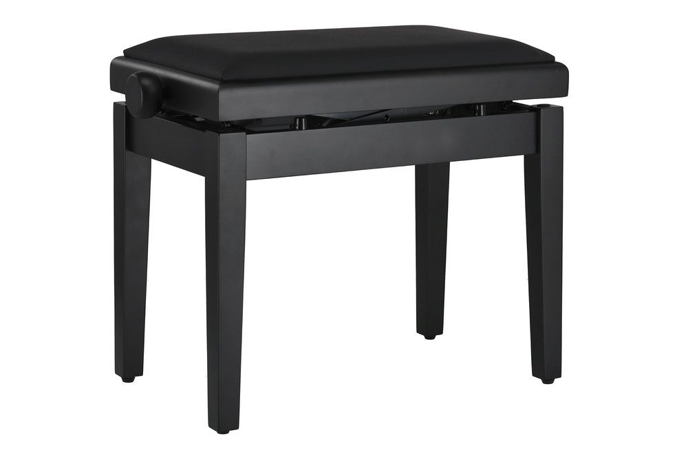 139391.jpg GEWA Deluxe Autolift Vinyl - pianino suoliukas, juodas matinis - Image 1