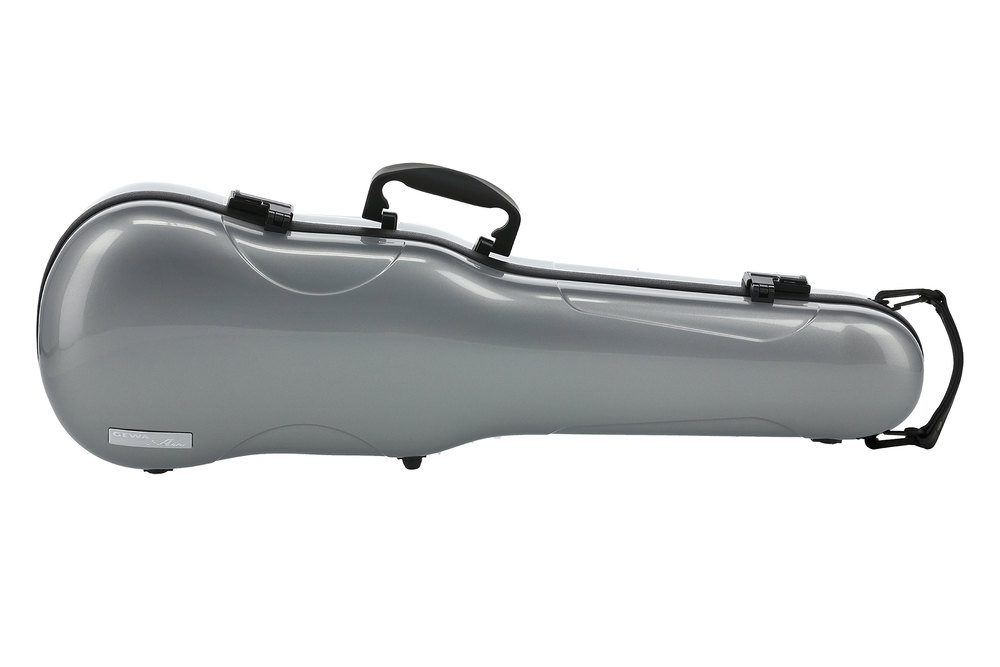 143238.jpg GEWA Air 1.7 - formuotas smuiko dėklas, Silver metallic highgloss - Image 1
