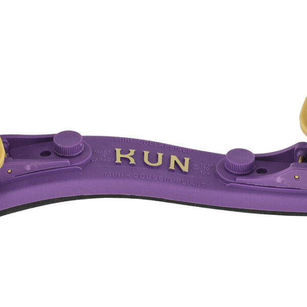Kun Shoulder Collapsible Mini - pečių atrama smuikui, Purple
