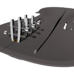 GEWA Crack clamp Mini Parallel - liutnininko įrankis smuikui