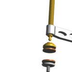 GEWA Repair clamp - liutnininko įrankis smuikui, 40/30mm