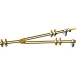 GEWA Crack clamp 3-Arm - liutnininko įrankis altui, Violin/Viola