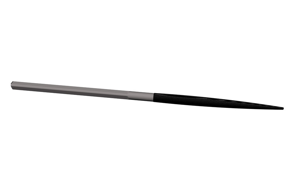 145126.jpg GEWA Round file CORRADI - liutnininko įrankis smuikui, Blade 00 / Blade length 100mm - Image 1
