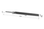 GEWA File CORRADI - liutnininko įrankis smuikui, Blade 00 / blade length 200mm - Image 2