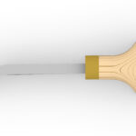 GEWA Purfling channel cleaner - liutnininko įrankis smuikui, 1.8mm