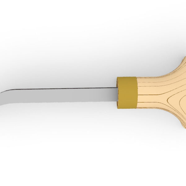 GEWA Purfling channel cleaner - liutnininko įrankis smuikui, 1.2mm