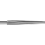 GEWA Peg reamer - liutnininko įrankis violončelei, Spiral-shaped [GT460084]