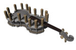 GEWA Glue clamp Set - liutnininko įrankis smuikui, Violin