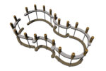 GEWA Glue clamp Set - liutnininko įrankis violončelei, Cello - Image 2