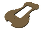 GEWA Stencils Rib assembly - liutnininko įrankis smuikui, Violin - Image 2
