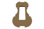 GEWA Stencils Rib assembly - liutnininko įrankis altui, Viola