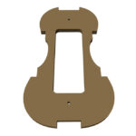 GEWA Stencils Rib assembly - liutnininko įrankis smuikui, Violin