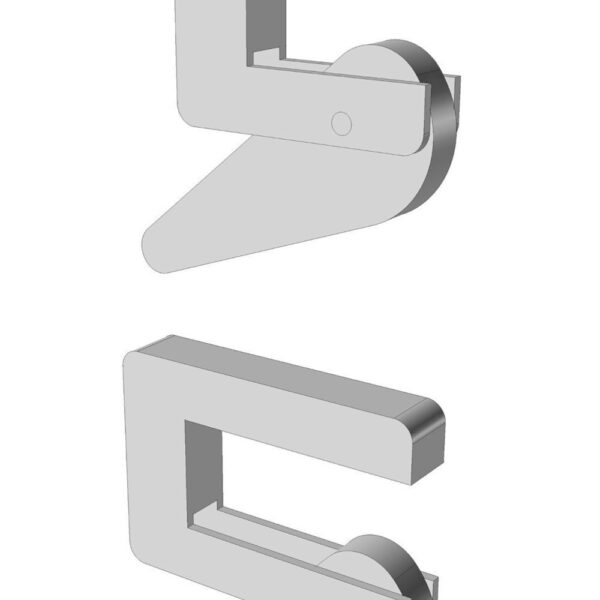GEWA Edge clamp Lever Type - liutnininko įrankis smuikui, Violin