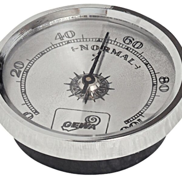 GEWA Liuteria Maestro - formuotas smuiko dėklas, Hygrometer silver